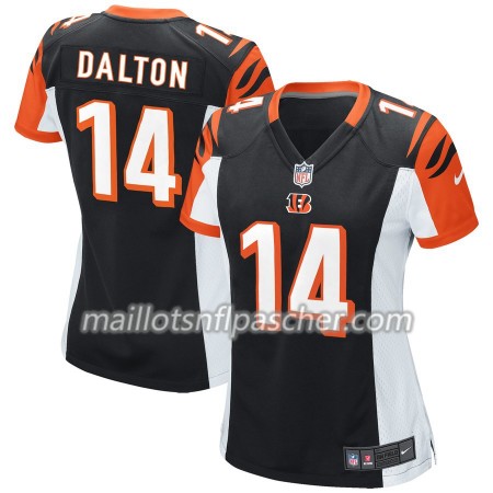 Maillot Cincinnati Bengals Andy Dalton 14 Nike Noir - Femme